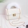 New Fashion Cheap Woman Handbag Custom Wholesale Plush Chain-lock Mini Handbag One-shoulder Cross-body Personality Lady Bag