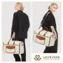LOVEVOOK New Design hanging garment duffel bag suit business Portable Weekender Bag with a Shoe Bag Travel Hanging Suitcase Suit