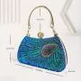 Birds Pattern New Fashion Shoulder Chain Bag Pillow Luxury Wedding Evening Clutch Evening Bags 2024Purses