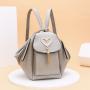 2023 PU New Fashion Mini Bag Women's Korean Heart Tassel Bucket Bag  Designer Handbag Wholesale