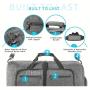LX064 Lightweight Sports Bag for Women Men Duffle Bag with Shoes Compartment and Adjustable Strap Foldable Travel Duffel Bags