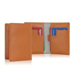 Manufacturer Wholesale RFID Blocking Genuine Leather Walle Credit Card Holder Customized Personalized Genuine Leather Wallet