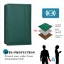 Men'S Genuine Leather Solid Bifold Wallet National Id Card Holder Wallets Rfid Anti Theft