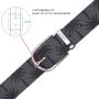 Customize Men's Casual Jean Leather Belt Wide 4MM Thick Alloy Prong Buckle Work Dress Belt for Men