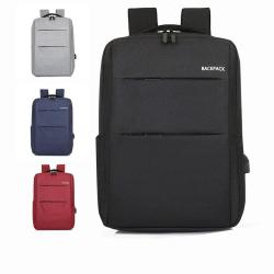 ZF002 Customized Shoulder Bag Travel Waterproof Backpack Fashion Business Computer Bag Leisure Laptop USB School Bag