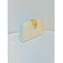 Hot selling metal leaf handbag formal dress bag colorful evening bag box shaped velvet clutch bag for women