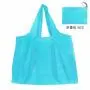 New Foldable Shopping Bag Large Eco Reusable Portable Shoulder Handbag for Travel Grocery Waterproof Folding Pouch
