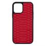 OEM ODM Custom Luxury Genuine Leather Cases For Iphone 15 plus Snake Skin Mobile Phone Back Cover For Apple Iphone 14 15 Pro Max