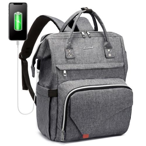LOVEVOOK hot sale 15.6 17in Laptop bags fashion Work School Travel purses Computer backpacks Nurse Backpack women laptop bags