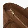 Customize Luxury Stylish Large Capacity Suede Womens Tote Bags With Pouch Fashion Vegan Leather Custom Logo Womens Handbags