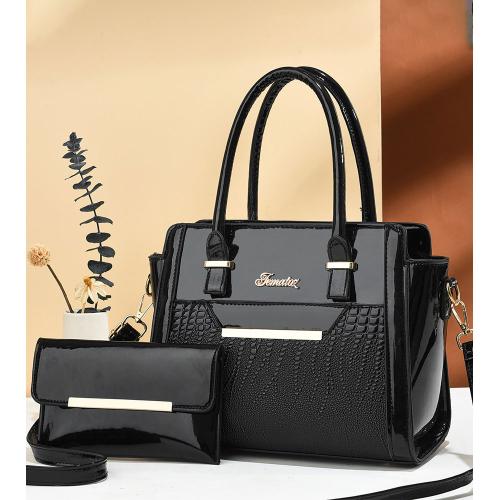 Manufactures Women Bolsos Para Mujeres Ladies 2 Pieces Set Handbags Trendy Shoulder Tote Bag
