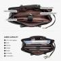 Fashion carry on Elegant Ladies Laptop Tote Bag Waterproof Leather Computer Bags Women Business Office Work Bag Briefcase