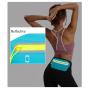 HR429 Outdoor Elastic Waist Bag Waterproof Sweatproof Night Running Luminous Waistpack Sports Running Fit Invisible Phone Bag