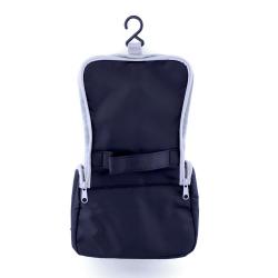 Wholesale Soft Hanging Storage Makeup Reusable Portable Travel RPET Cosmetic Bags for Women