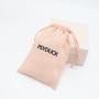 Promotion Gauze Cotton Gift Packaging Makeup Cosmetic Bag Natural Gauze Drawstring Cotton Cosmetic Pouch