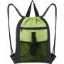 Drawstring Backpack Bag Gym Bag for Teens Boys Girls Large Sports Heavy Duty String Bag Backpack with Zipper Mesh Pockets