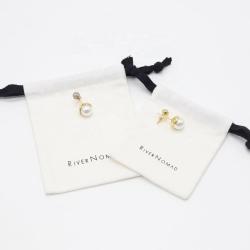 High Quality Brush Canvas Comb Bag Comb Packaging Pouch Small Drawstring Cotton Gift Jewelry Pouch