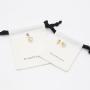 High Quality Brush Canvas Comb Bag Comb Packaging Pouch Small Drawstring Cotton Gift Jewelry Pouch