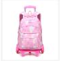 Custom Cute Fashion Kids Girls and Boys School Backpack School Bags with Wheel Rolling