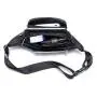 Top Quality Outdoor Sport Men Leather Crossbody Shoulder Waist Bag Pack Belt Bag