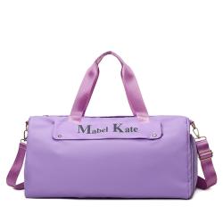 Dry Wet Small Sports Gym Bag Waterproof Overnight Travel Duffel Bag With Shoe And Wet Clothes Compartments