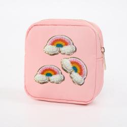 Mini Purse Travel Toiletry Bag Portable Waterproof Make Up Bag Organizer Nylon Cosmetic Bags  for Girls