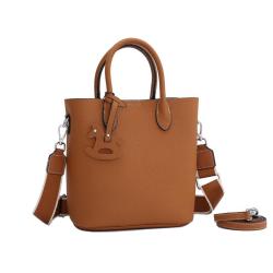 2024 Custom Luxury Genuine Leather Bucket Bag Handbag For Women Ladies Purse