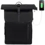 2022 Women Men roll top waterproof Travel backpacks with 17.3 laptop compartment school university student laptop backpacks