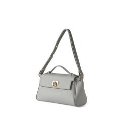 Famous Brand Women's Shoulder Vegan Pu Leather Hand Bag Chain Messenger Crossbody Trendy Ladies Designer Purse And Handbags