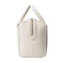 New Arrival Tweed Leather Mini Womens Travel Bag Designer Handbags For Women Luxury Duffel Bags Custom Logo Ladies Weekend Bags