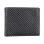 Hot sell men wallets leather smart real carbon fiber wallet rfid blocking bifold wallet for men