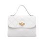 2024 Korean Version Striped Small Square Ladies Handbag Portable Fashion Bag for Women Foreign Trade Wholesale