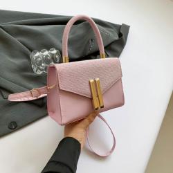 Popular Design Women's Handbag Fashion Pu Leather Small Ladies Hand Bags Female Solid Color Crossbody Shoulder Bags