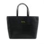 Ladies handbags large women's tote bag crocodile PU leather shoulder tote bags with custom printed logo