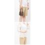 Special Small Women Handbags Wooden Bead Purse Ladies Casual Shoulder Crossbody Handbags Bucket Clutch Bag Wholesale