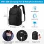 LOVEVOOK 2023 Casual University Bookbag Business bags large anti-theft waterproof TSA-friendly Travel laptop backpacks women