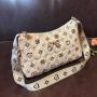 Best Price Cheap shoulder bag for women 2024 summer new women's bags pu leather ladies printed webbing underarm bag