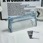 Gelory Custom Large Capacity Waterproof Stationery Bag Double-Layer Transparent Frosted Triangular Pencil Box