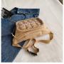 Wholesale Fashion Sherpa Ita Fanny Pack Custom Design Sherpa Ita Fanny Bag With Clear Window