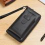 XL022 Classic Long Soft Leather Wallet Men New Version Hot Sell Leather Card Holder Wallet For Men European American Style Purse