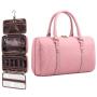 LOVEVOOK Large Makeup Organizer Hanging Bathroom Case Detachable Cosmetic Bag Traveling Toiletries Travel Toiletry Bag for Women