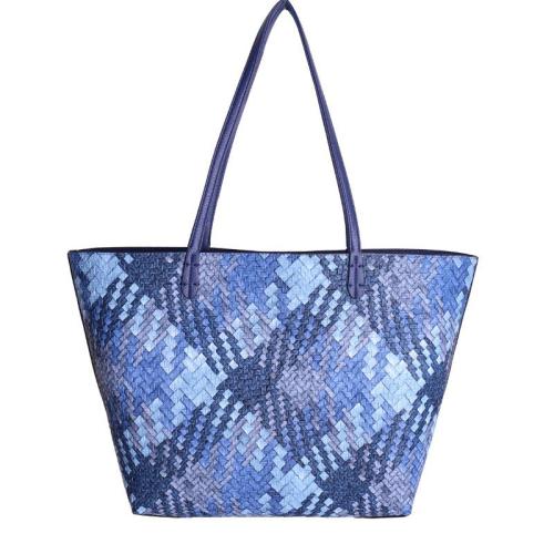 New Korean Tide Four Seasons Woven Women'S Shoulder Bag Retro Large Capacity Leisure Handbag Three-Piece Set Bag