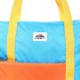 CHANGRONG Custom foldable oversized ladies tote color block shopping bag