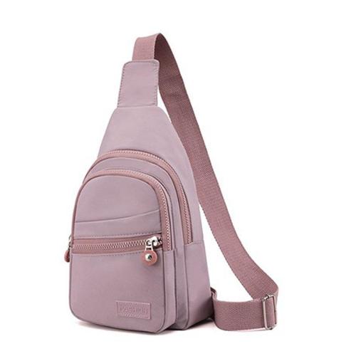 ZF281 Women's Messenger Bags Simple Nylon Waist Bag Fashion Leisure Travel Shoulder Bag Waterproof Lightweight Daily