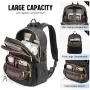 LOVEVOOK Custom high Quality Daypack Stylish smart business computer bag work school travel USB laptop backpack bag for women