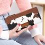 Custom Cow Print Wallets Womens Bifold Credit Card Wallet Women's Wallets Card Cases