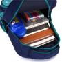 ZR462 Children's Backpack Kindergarten Cartoon Cute Light Schoolbag Reflective Strip Safety Kids Bag Soft Waterproof Baby Bag