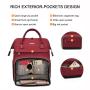 Lovevook 2022 hot sale 15.6 17 inch university girls  cute bags nylon work travel laptop backpack computer bags women backpacks