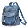 Women Backpack Purse Vegan Leather Handbags Multi-function Large Fashion Designer Travel Bag Ladies Shoulder Bags With Tassel