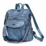 Women Backpack Purse Vegan Leather Handbags Multi-function Large Fashion Designer Travel Bag Ladies Shoulder Bags With Tassel